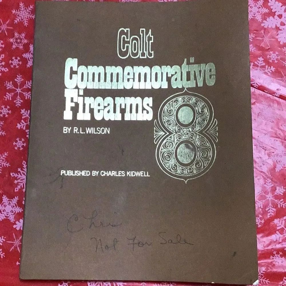 Vintage 1969 colt firearms commemorative book